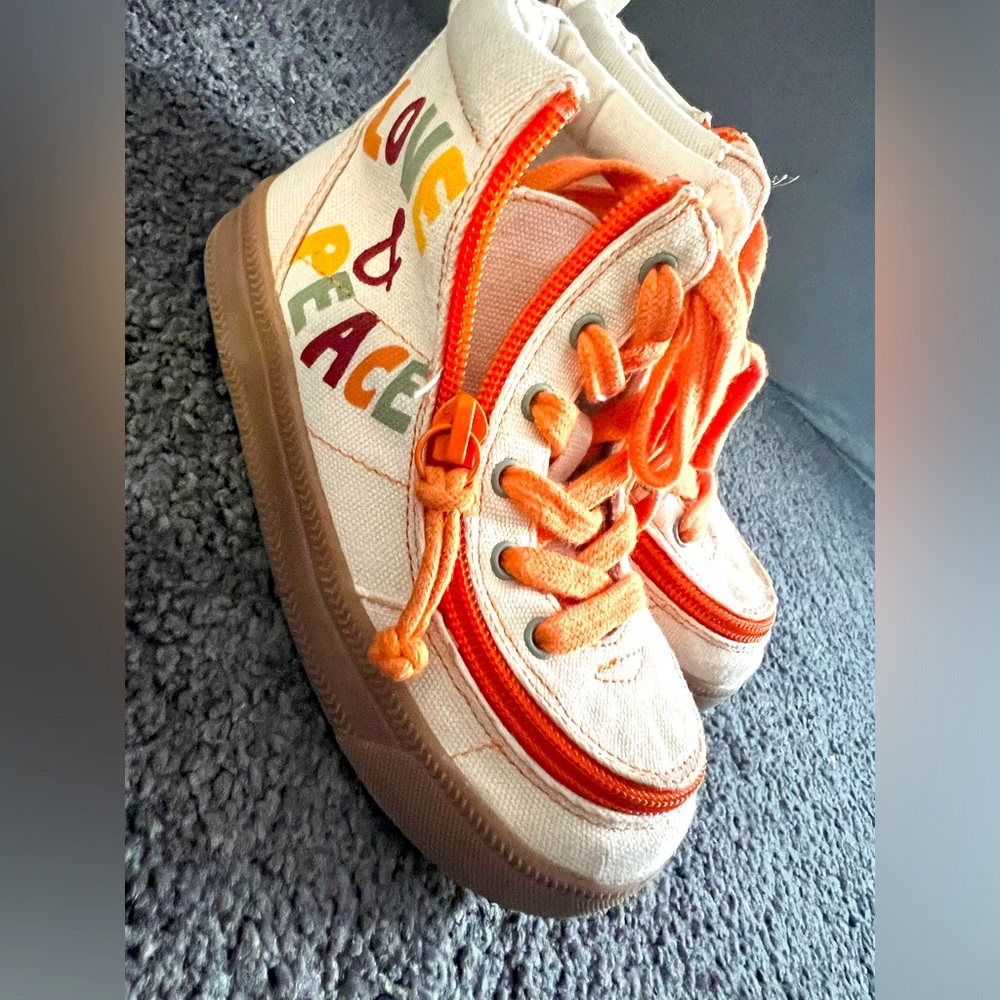 Love shoes multi color toddler